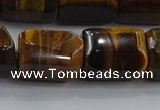 CNG6425 15.5 inches 15*20mm faceted nuggets yellow tiger eye beads