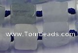 CNG6800 15.5 inches 5*8mm - 8*12mm nuggets aquamarine beads