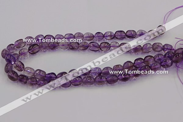 CNG6853 15.5 inches 8*12mm - 10*14mm nuggets amethyst beads