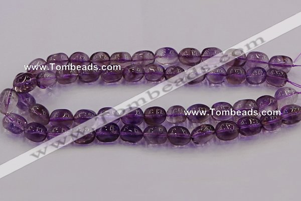 CNG6854 15.5 inches 12*16mm - 13*18mm nuggets amethyst beads