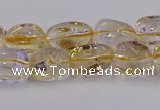 CNG6856 15.5 inches 8*12mm - 10*14mm nuggets citrine beads