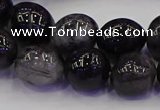 CNG6869 12*16mm - 13*18mm nuggets black rutilated quartz beads