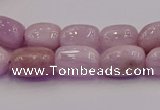 CNG6877 15.5 inches 8*12mm - 10*14mm nuggets pink kunzite beads