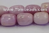 CNG6878 15.5 inches 12*16mm - 13*18mm nuggets pink kunzite beads