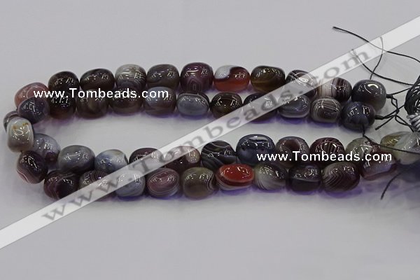 CNG6884 15.5 inches 12*16mm - 13*18mm nuggets botswana agate beads