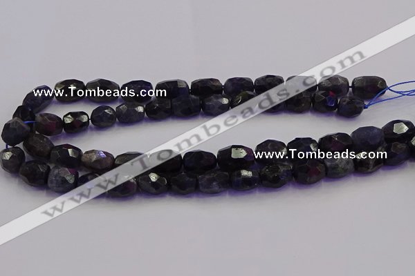 CNG6887 15.5 inches 10*14mm - 13*18mm faceted nuggets iolite beads