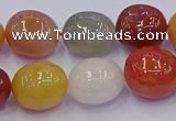 CNG6889 12*16mm - 13*18mm nuggets mixed rutilated quartz beads