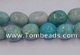 CNG6908 15.5 inches 8*12mm - 10*14mm nuggets amazonite beads