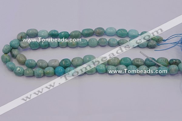 CNG6908 15.5 inches 8*12mm - 10*14mm nuggets amazonite beads