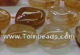 CNG692 15.5 inches 13*18mm - 15*16mm freeform yellow quartz beads