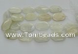 CNG6927 20*30mm - 35*45mm faceted freeform white moonstone beads