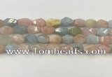 CNG6963 15.5 inches 10*14mm - 12*16mm faceted nuggets morganite beads