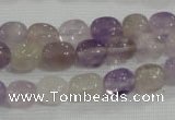 CNG700 15.5 inches 8*10mm nuggets amethyst beads wholesale