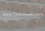 CNG704 15.5 inches 10*14mm nuggets rose quartz beads wholesale