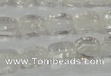 CNG705 15.5 inches 10*14mm nuggets white crystal beads wholesale