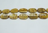 CNG7053 15.5 inches 20*30mm - 22*35mm freeform picture jasper beads