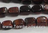 CNG711 15.5 inches 10*14mm nuggets red tiger eye beads wholesale