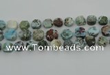 CNG7200 15.5 inches 12*14mm - 14*16mm faceted freeform larimar beads