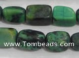 CNG727 15.5 inches 15*20mm nuggets pine turquoise beads wholesale