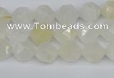 CNG7285 15.5 inches 6mm faceted nuggets white moonstone beads