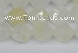 CNG7287 15.5 inches 10mm faceted nuggets white moonstone beads