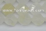 CNG7288 15.5 inches 12mm faceted nuggets white moonstone beads