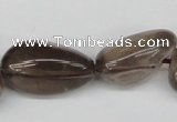 CNG73 15.5 inches 10*14mm - 20*30mm nuggets smoky quartz beads