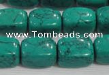 CNG731 15.5 inches 15*18mm nuggets synthetic turquoise beads wholesale