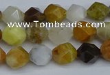 CNG7370 15.5 inches 6mm faceted nuggets mixed opal beads