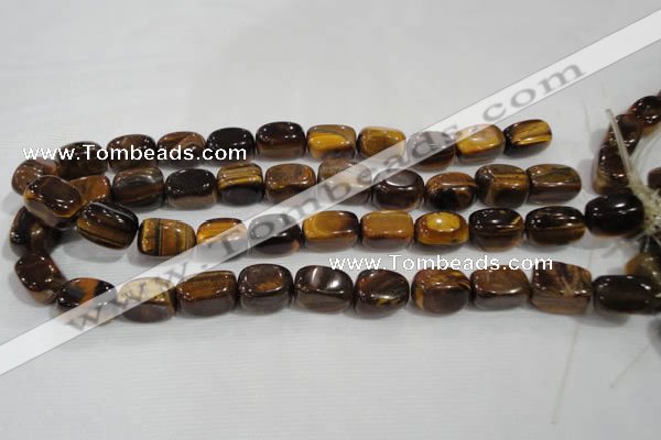 CNG738 15.5 inches 13*18mm nuggets yellow tiger eye beads wholesale