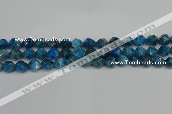 CNG7432 15.5 inches 10mm faceted nuggets apatite gemstone beads