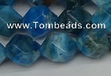 CNG7433 15.5 inches 12mm faceted nuggets apatite gemstone beads