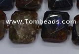 CNG7482 15.5 inches 18*25mm - 20*28mm faceted freeform pietersite beads