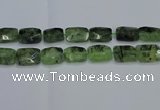 CNG7485 15.5 inches 18*25mm - 20*30mm faceted freeform prehnite beads