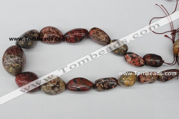 CNG75 15.5 inches 12*16mm - 20*30mm nuggets jasper gemstone beads