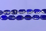 CNG7534 15.5 inches 18*25mm - 25*35mm faceted freeform lapis lazuli beads