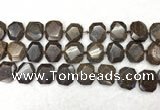 CNG7568 15.5 inches 18*25mm - 20*28mm faceted freeform bronzite beads