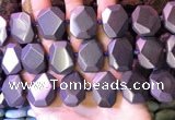 CNG7583 15.5 inches 15*20mm - 18*25mm faceted freeform hematite beads