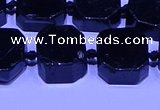 CNG7606 15.5 inches 12*14mm - 15*16mm freeform black tourmaline beads