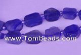 CNG7612 15.5 inches 8*9mm - 10*12mm freeform kyanite beads