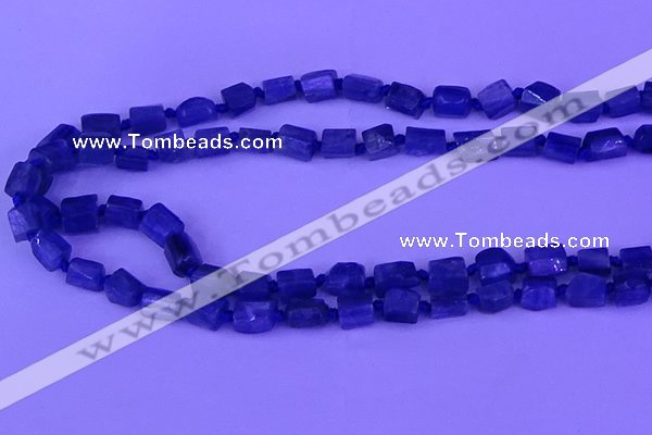 CNG7644 15.5 inches 5*6mm - 6*8mm nuggets blue kyanite beads