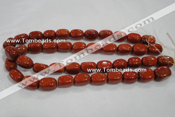 CNG778 15.5 inches 13*18mm nuggets red jasper beads wholesale