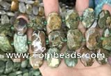 CNG7784 15.5 inches 13*18mm - 15*25mm faceted freeform rhyolite beads
