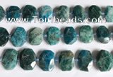 CNG7787 15.5 inches 13*18mm - 15*25mm faceted freeform apatite beads