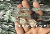 CNG7806 15.5 inches 13*18mm - 18*25mm faceted freeform fluorite beads