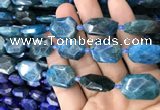 CNG7821 15.5 inches 13*18mm - 18*25mm faceted freeform apatite beads