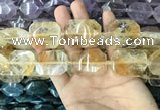 CNG7828 15.5 inches 22*30mm - 28*35mm faceted freeform citrine beads