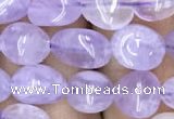 CNG8002 15.5 inches 6*8mm nuggets light lavender amethyst beads