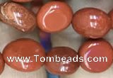 CNG8023 15.5 inches 6*8mm nuggets red jasper beads wholesale