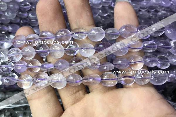 CNG8030 15.5 inches 8*10mm nuggets light amethyst beads wholesale